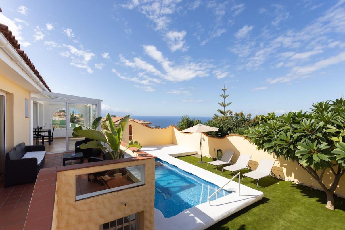 Eden Rentals Villa La Paz Ocean Views Heated Private Pool Sauzal Eksteriør billede